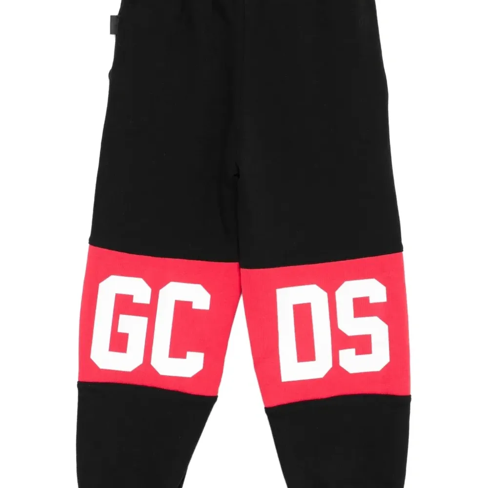 Брюки в стиле колор-блок с логотипом Брюки в стиле колор-блок с логотипом