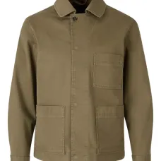 Рубашка-куртка с классическим воротником