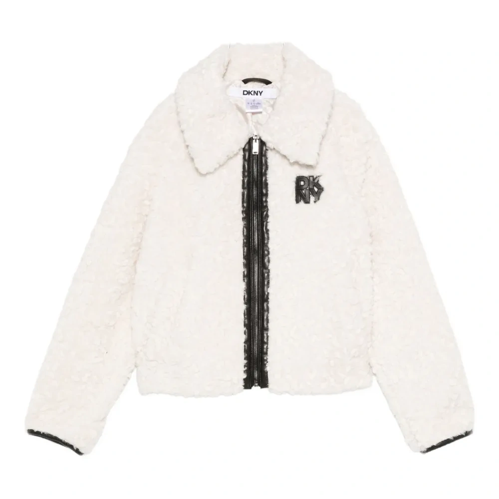 Куртка на молнии с нашивкой-логотипом