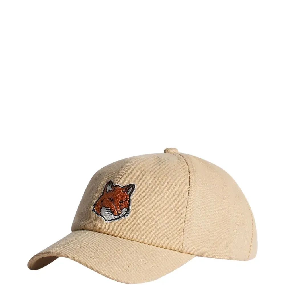 Бейсболка из хлопка с нашивкой "Лисья голова"