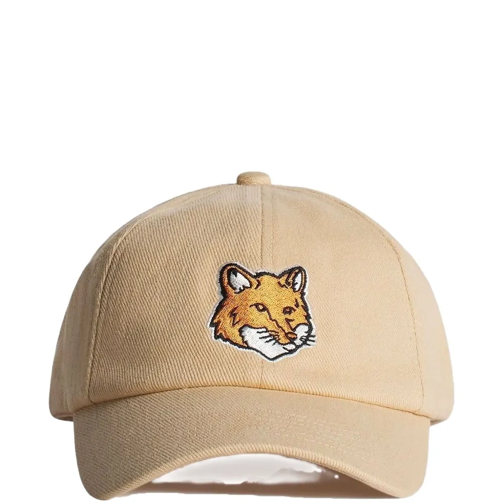 Бейсболка из хлопка с нашивкой "Лисья голова"