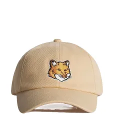 Бейсболка из хлопка с нашивкой "Лисья голова" Бейсболка из хлопка с нашивкой "Лисья голова"