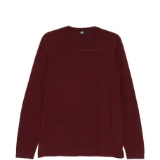 Шерстяной свитер с круглым вырезом