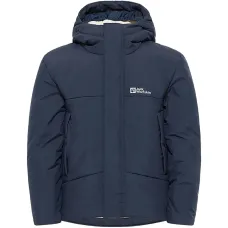 Дутая куртка с капюшоном