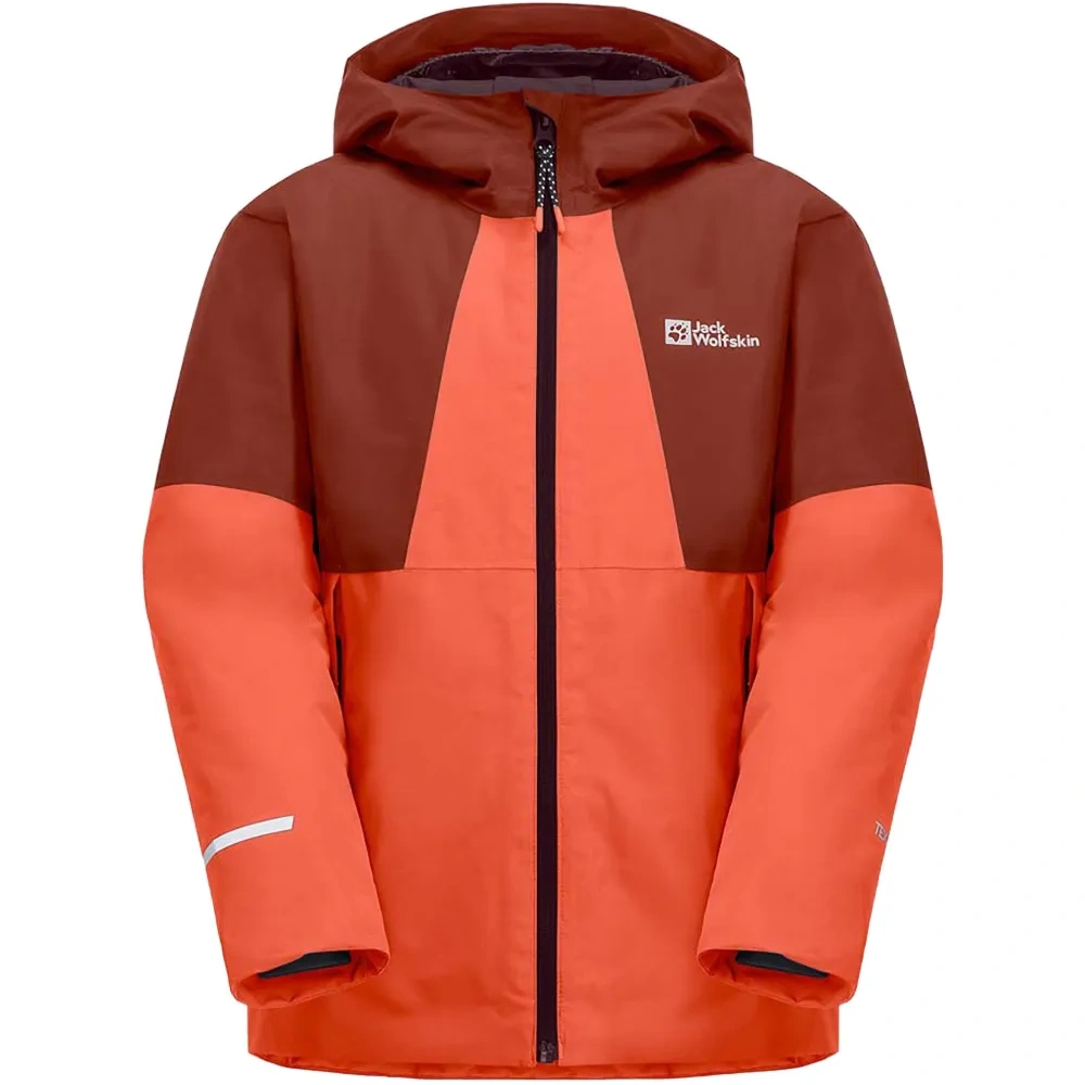 Куртка с капюшоном в стиле колор-блок