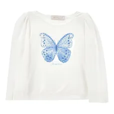 Футболка с объемными рукавами