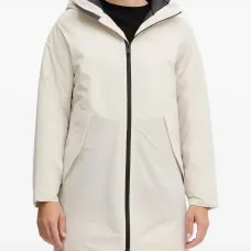 Пальто Frost Haven на молнии с капюшоном