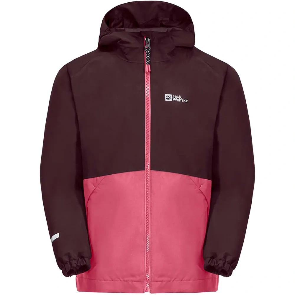 Куртка с капюшоном и цветными блоками