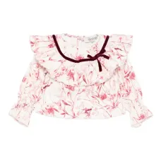 Блузка с цветочным принтом Блузка с цветочным принтом