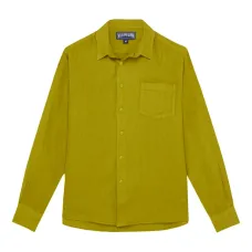 Рубашка с вышивкой и нагрудным карманом