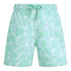 Плавки-шорты с принтом ракушек Плавки-шорты с принтом ракушек