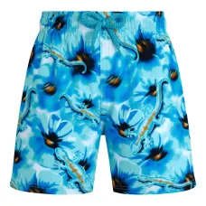 Плавательные шорты с принтом геккона