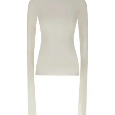 Свитер с высоким воротом и длинными рукавами Свитер с высоким воротом и длинными рукавами