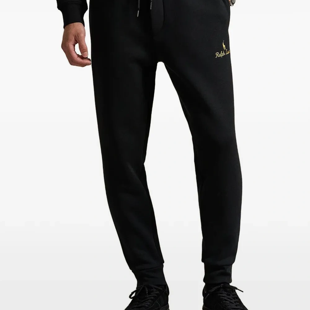 Спортивные штаны с логотипом и шнурком