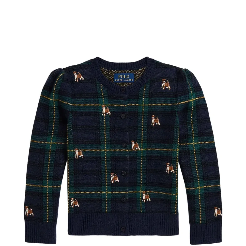 Кардиган в клетку