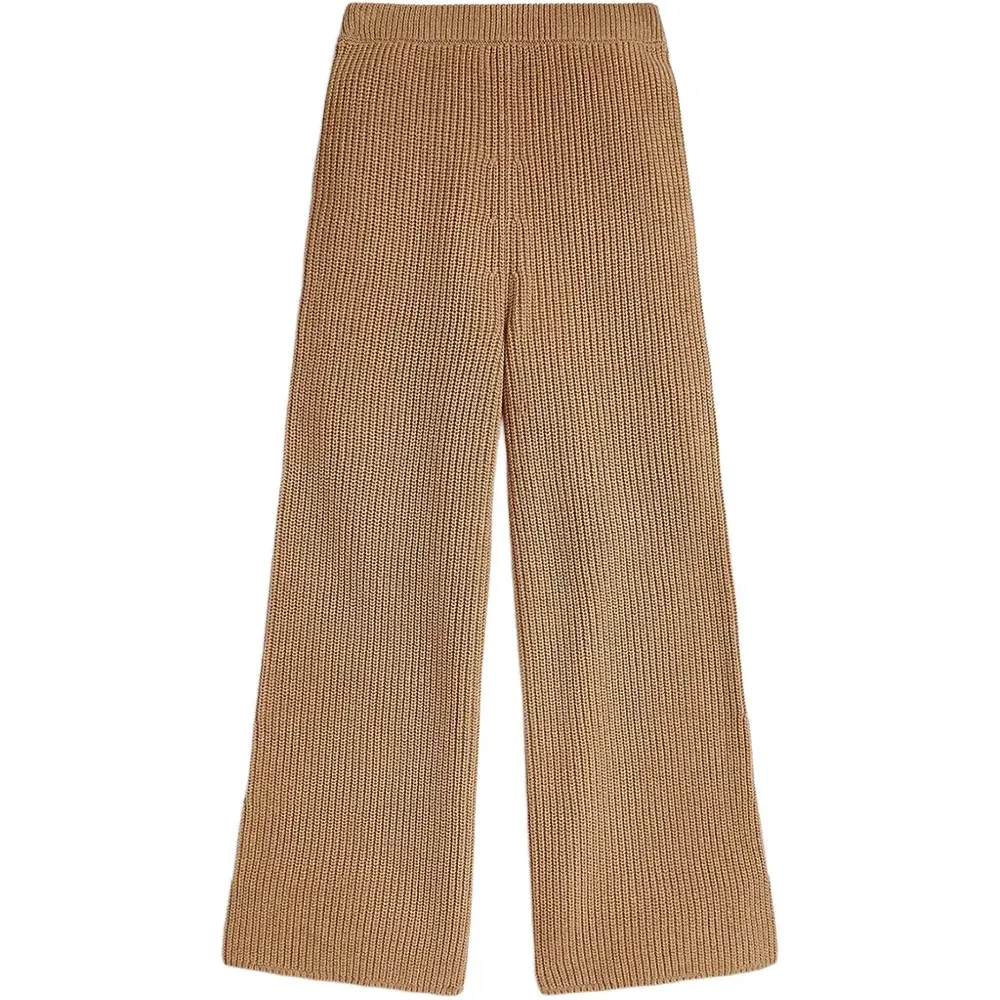 Брюки с вышитым логотипом