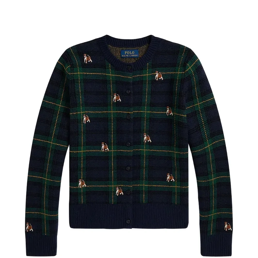 Кардиган в клетку