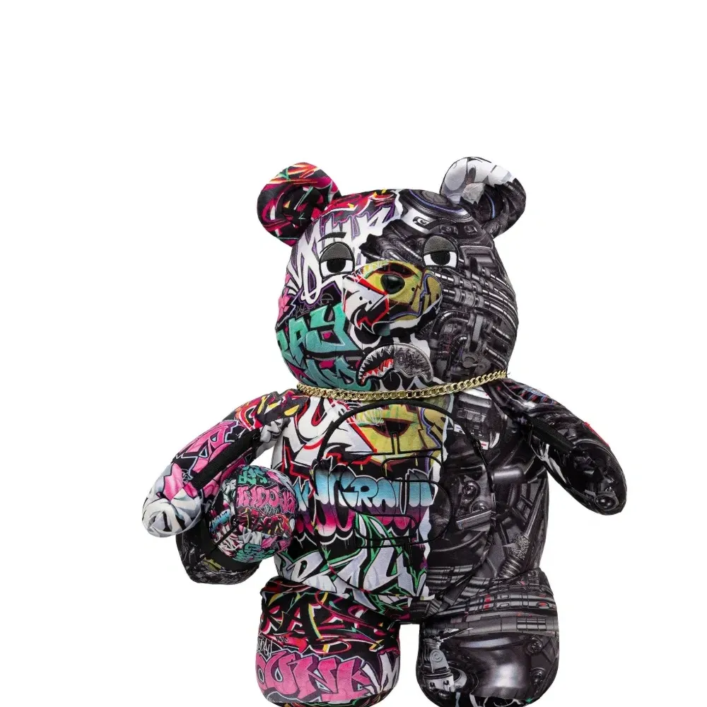 Рюкзак с принтом граффити