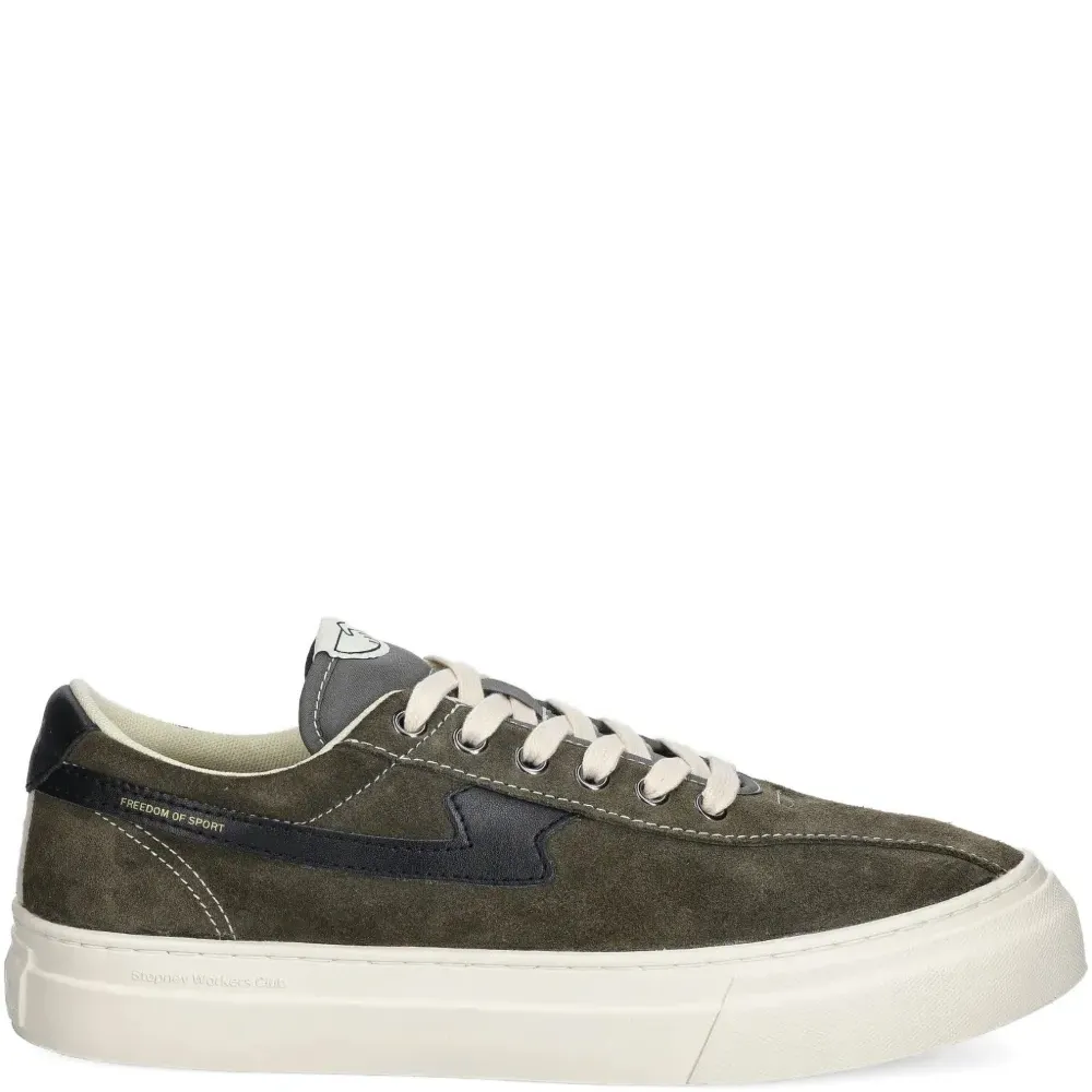 Кожаные кеды Dellow