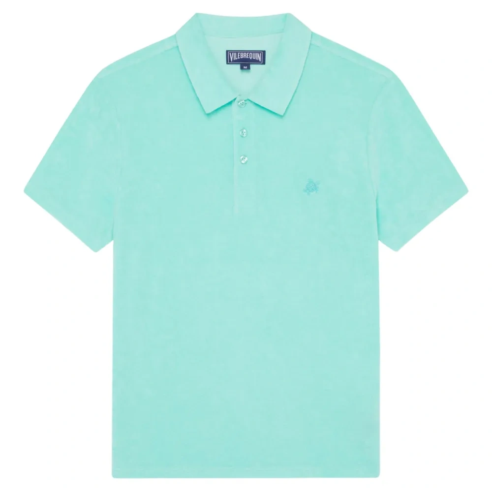 Поло с вышивкой в виде черепахи