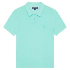 Поло с вышивкой в виде черепахи