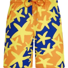 Плавки-шорты с завязками и принтом морской звезды