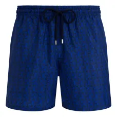 Плавательные шорты с черепахами и кулиской