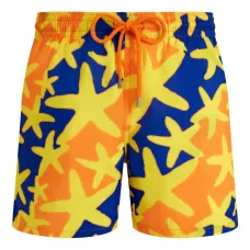 Плавательные шорты с принтом морских звёзд