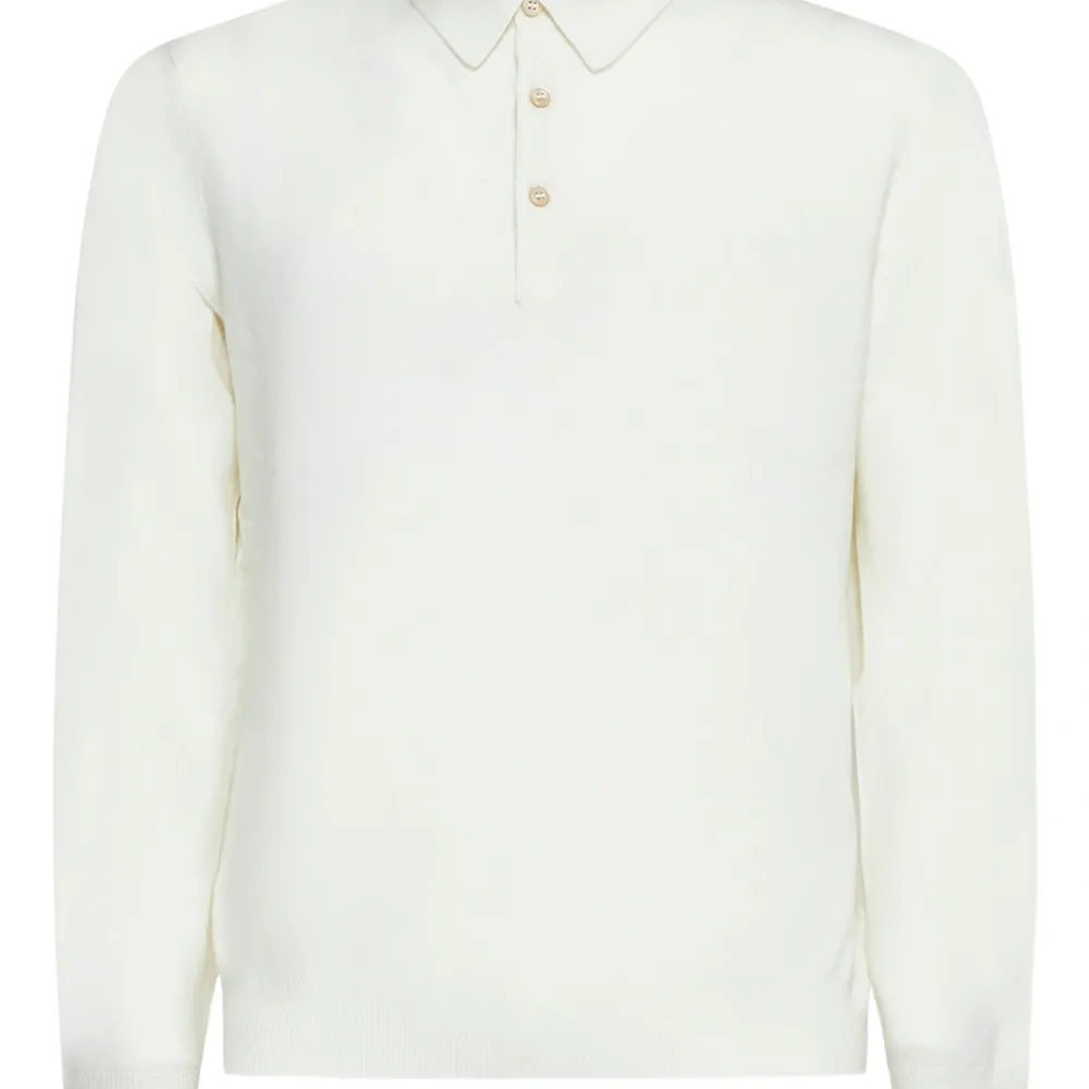 Поло на пуговицах