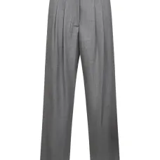 Брюки со складками спереди