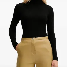 Водолазка в рубчик