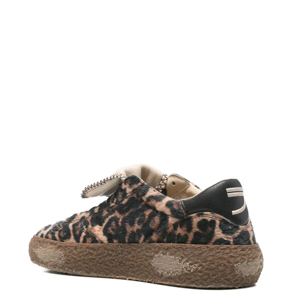 Кроссовки с леопардовым принтом Кроссовки с леопардовым принтом