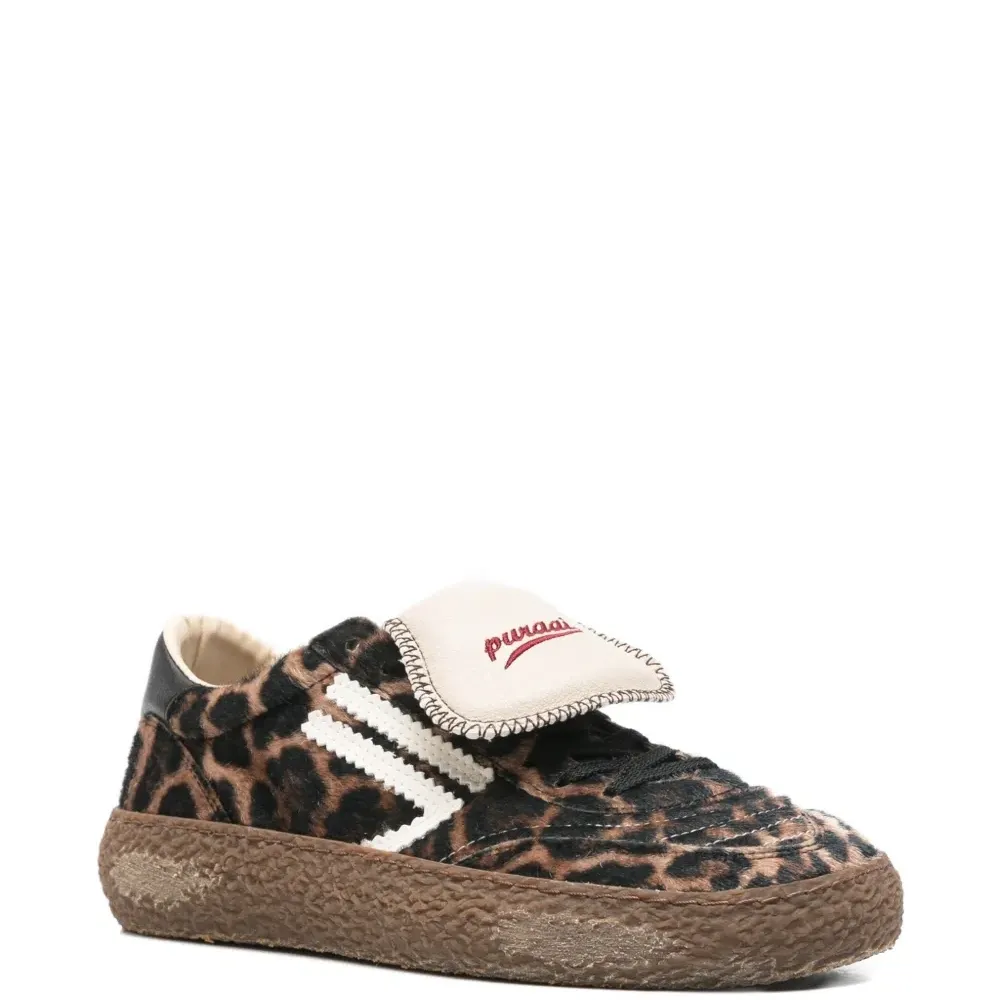 Кроссовки с леопардовым принтом Кроссовки с леопардовым принтом