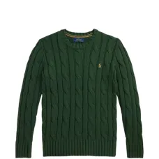 Вязаный свитер с круглым вырезом Вязаный свитер с круглым вырезом