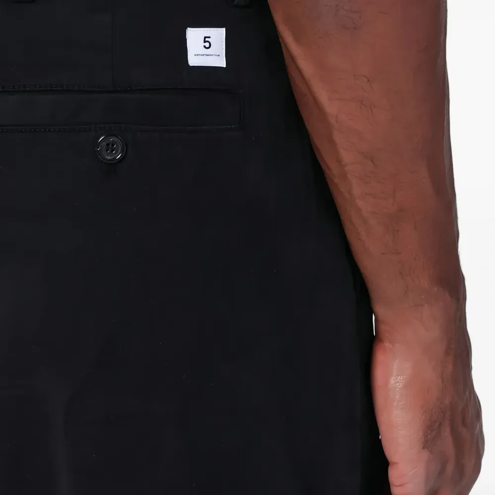 Брюки прямого кроя - черные - размер 30