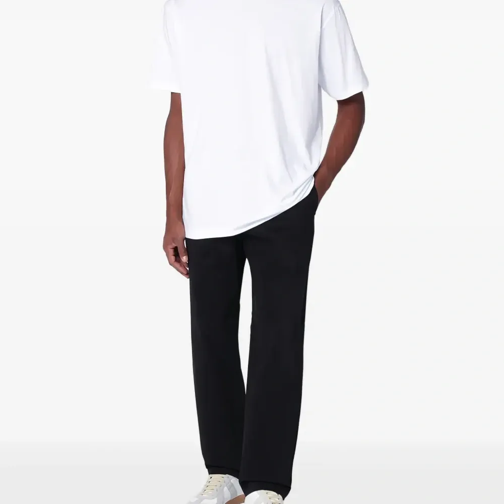 Брюки прямого кроя - черные - размер 30