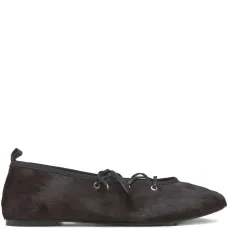 Балетки на плоской подошве