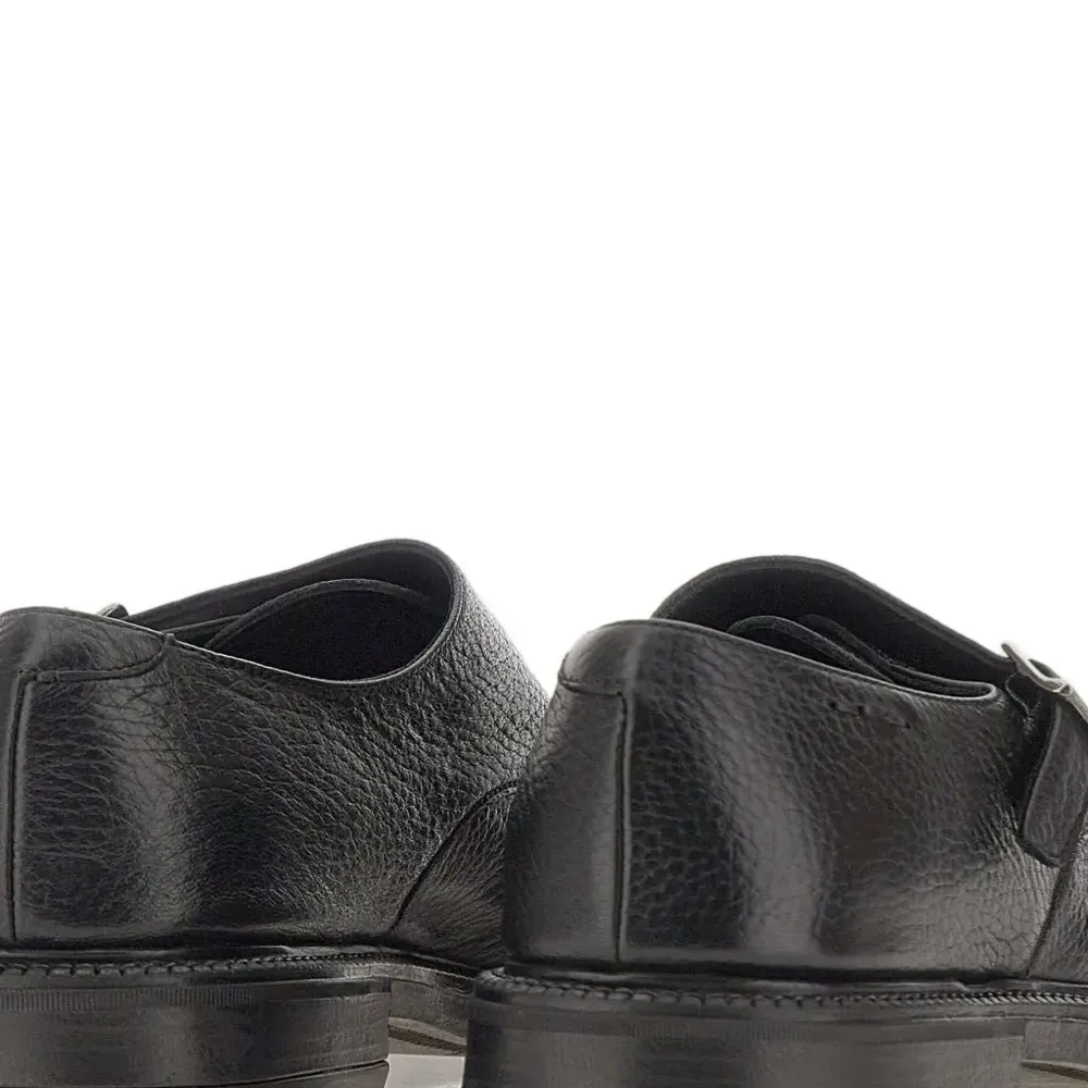 Туфли-монки из кожи с пряжкой Montana Туфли-монки из кожи с пряжкой Montana