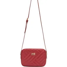 Стеганая сумка на плечо с логотипом