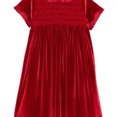 Бархатное платье