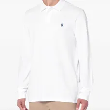Рубашка поло с длинными рукавами и логотипом