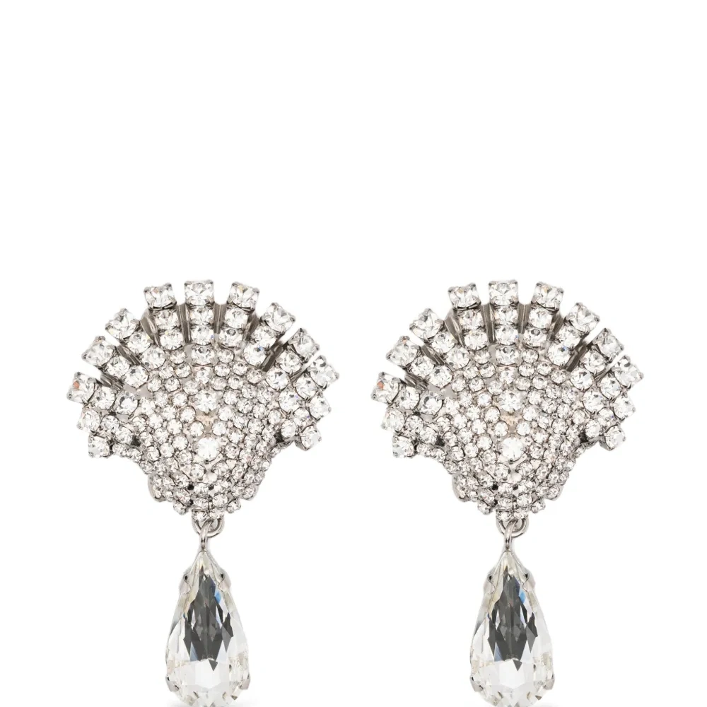 Серьги-подвески в виде ракушек