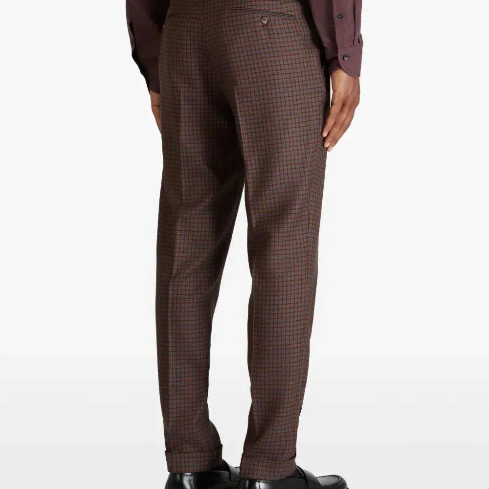 Брюки в ломаную клетку Брюки в ломаную клетку