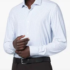 Полосатая рубашка с длинными рукавами