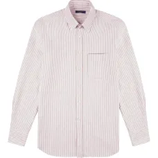 Рубашка оксфорд в полоску