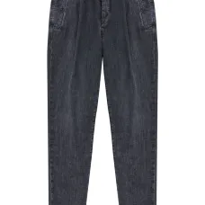 Джинсы со складками