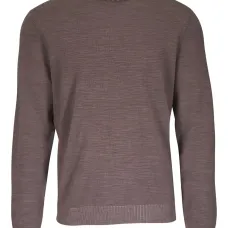 Рифлёный свитер с длинными рукавами