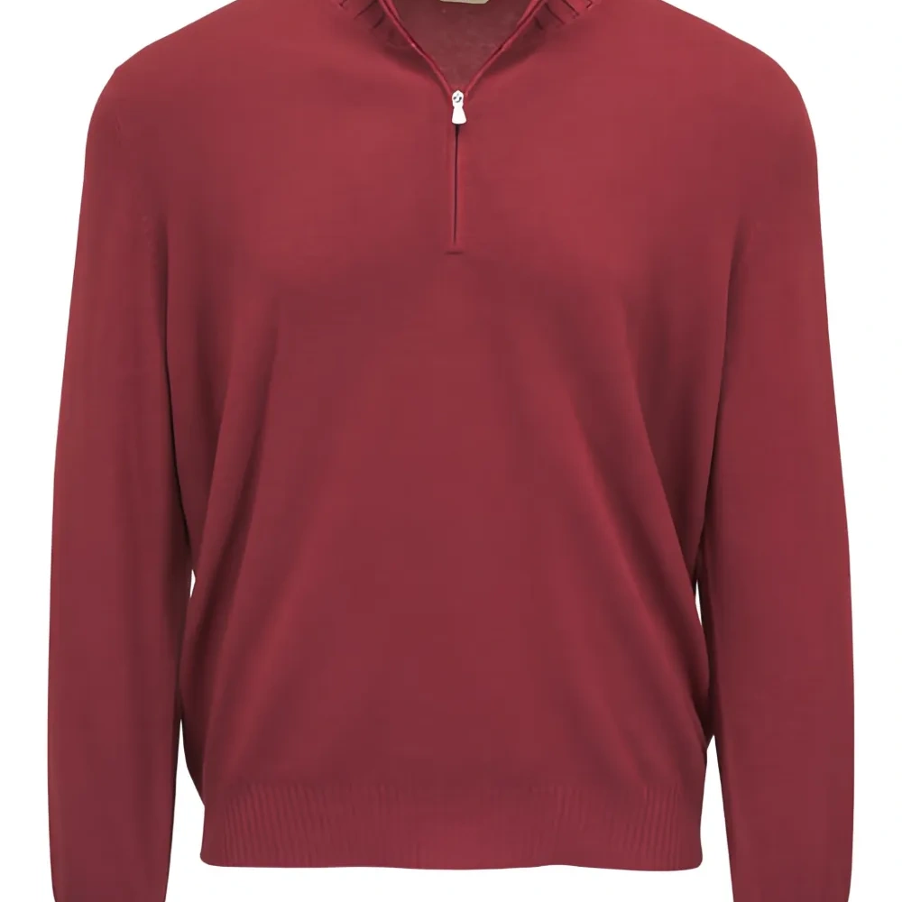 Свитер на молнии