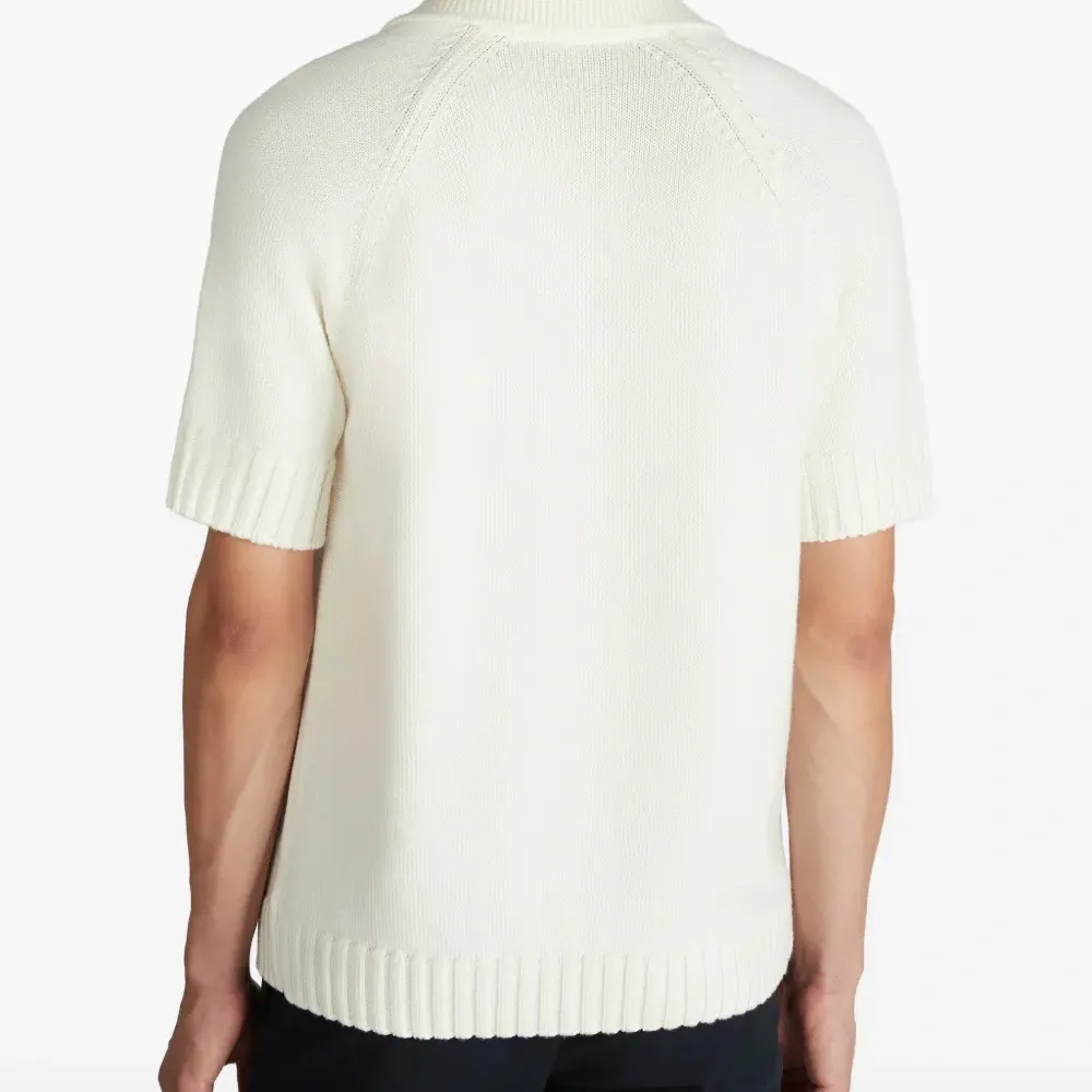 Шерстяная футболка с короткими рукавами