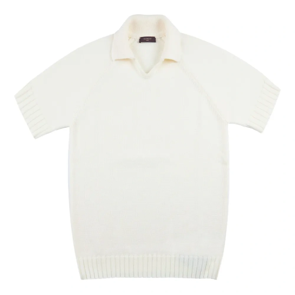 Шерстяная футболка с короткими рукавами